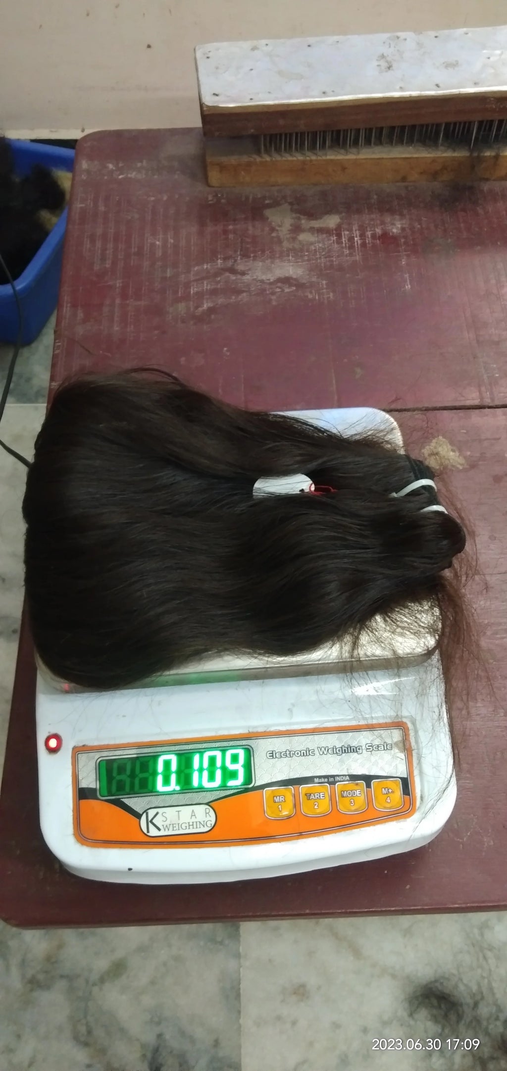 100% Unprocessed Natural Human Hair.india Best Hot 6A Hair Waft