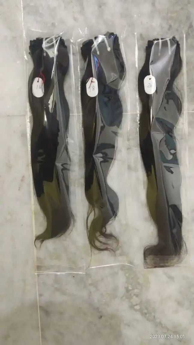 No Split No Bad Smell Wholesale Indian Deep Wave Raw Hair Extension Virgin Process Indian Human Hair From India