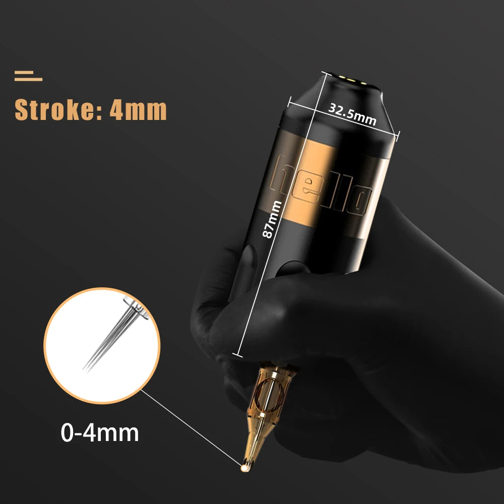 XNET Tattoo Maschine Rotary Pen Augenbrauen Permanent Make-up Augenbrauen-Lippen-Tattoo Camouflage Maschine Starker Motor Pistole