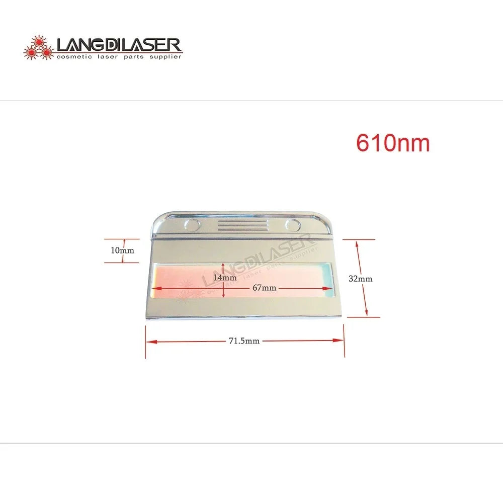 IPL filter with wavelength : 430nm /480nm/ 510nm/ 530nm/ 560nm/590nm/610nm/ 640nm/ 690nm/750nm