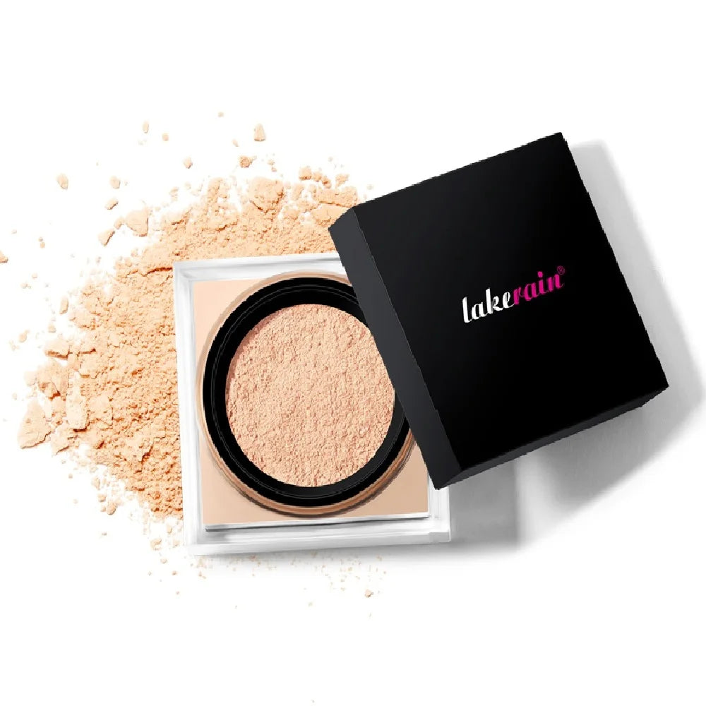 Loses Puder Make-up Loose Baking & Setting Puder Matt Wasserdicht Lang anhaltend Ölkontrolle 4 Farben Loses Puder Make-up Kosmetik