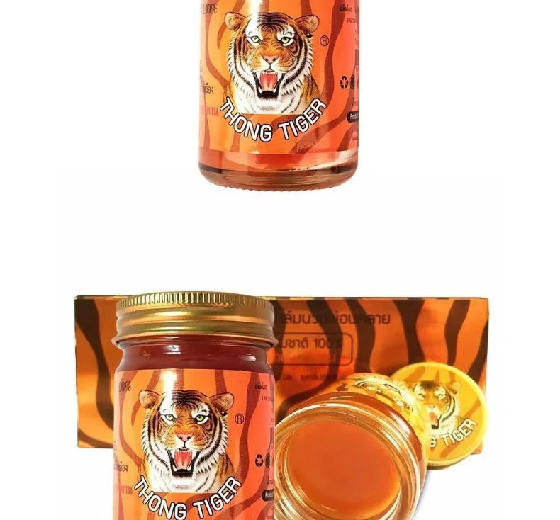 50g 100% Thai Tiger Balm Body Massage Cream Ointment Plaster Joint Arthritis Rheumatic Pain Patch Red Tiger Balm Cream Skin Care