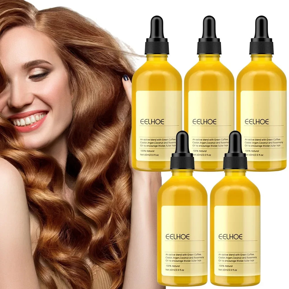 Rosmarin dichtes Haar ätherisches Öl Veganic Lavendel repariert Haarschäden, verhindert Haarausfall, glättet die Haare, nährt die Haarpflegeöl 60ml