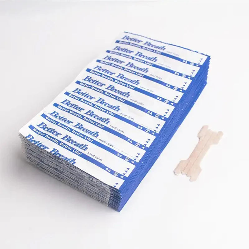 Breath Nasal Strips Anti Snoring Nose Patch Extra Strength Pads Better Breathing Non-Invasive Easier Breath Sleep Aid Decive