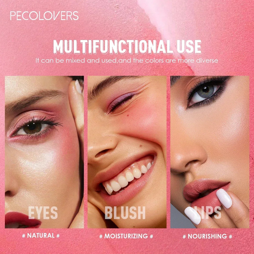 Highlight Matte Natural Blush, Long-lasting, Natural Finish, Waterproof Blush,Perfect for contouring and full makeup