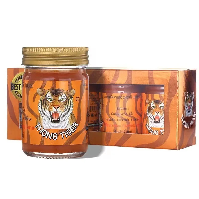 50g 100% Thai Tiger Balm Body Massage Cream Ointment Plaster Joint Arthritis Rheumatic Pain Patch Red Tiger Balm Cream Skin Care