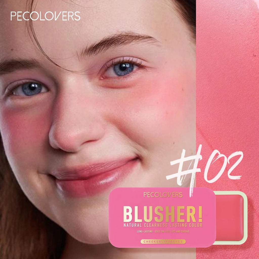 Highlight Matte Natural Blush, Long-lasting, Natural Finish, Waterproof Blush,Perfect for contouring and full makeup
