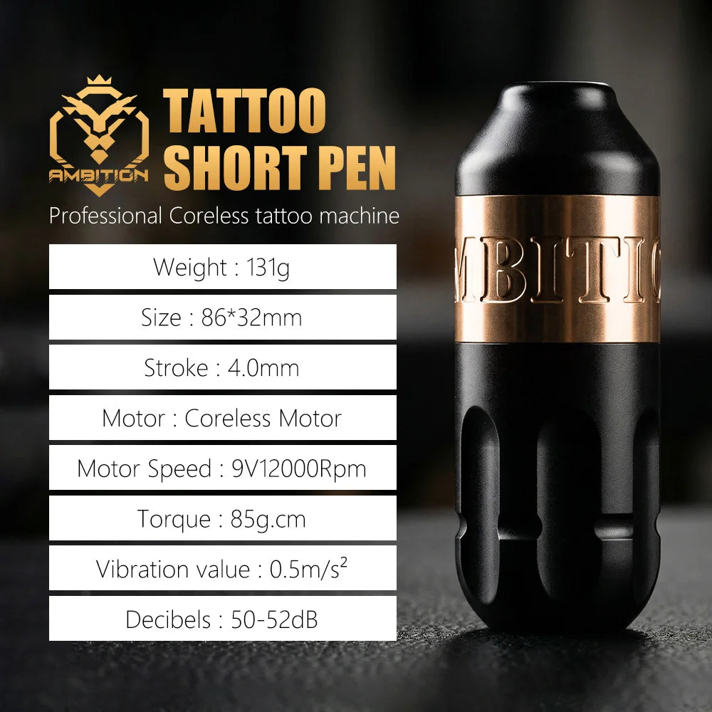 XNET Tattoo Maschine Rotary Pen Augenbrauen Permanent Make-up Augenbrauen-Lippen-Tattoo Camouflage Maschine Starker Motor Pistole