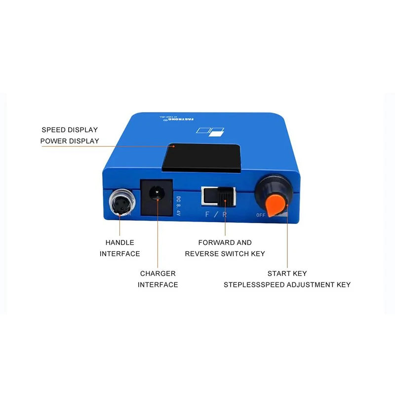 Lab Equipment Plaster Grinding Micromotor Polisher Dental E-Type Micro Motor Polishing Handpiece