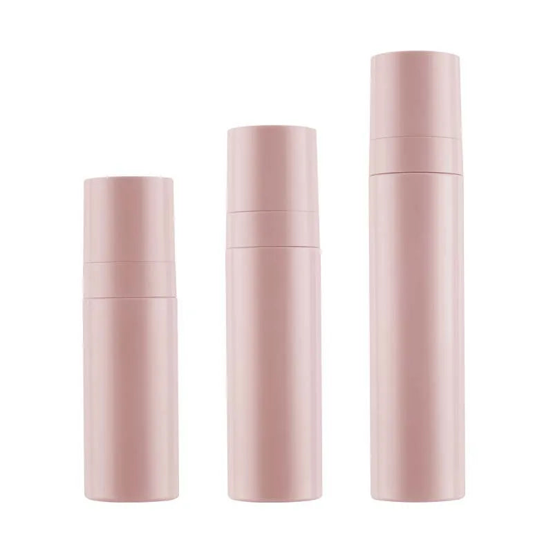 10/20/50/pcs 60ml 80ml 100ml Plastic Spray Bottle Mist Atomiser Sprayer Opaque Pink Perfume Refillable Bottle Container SZ3301