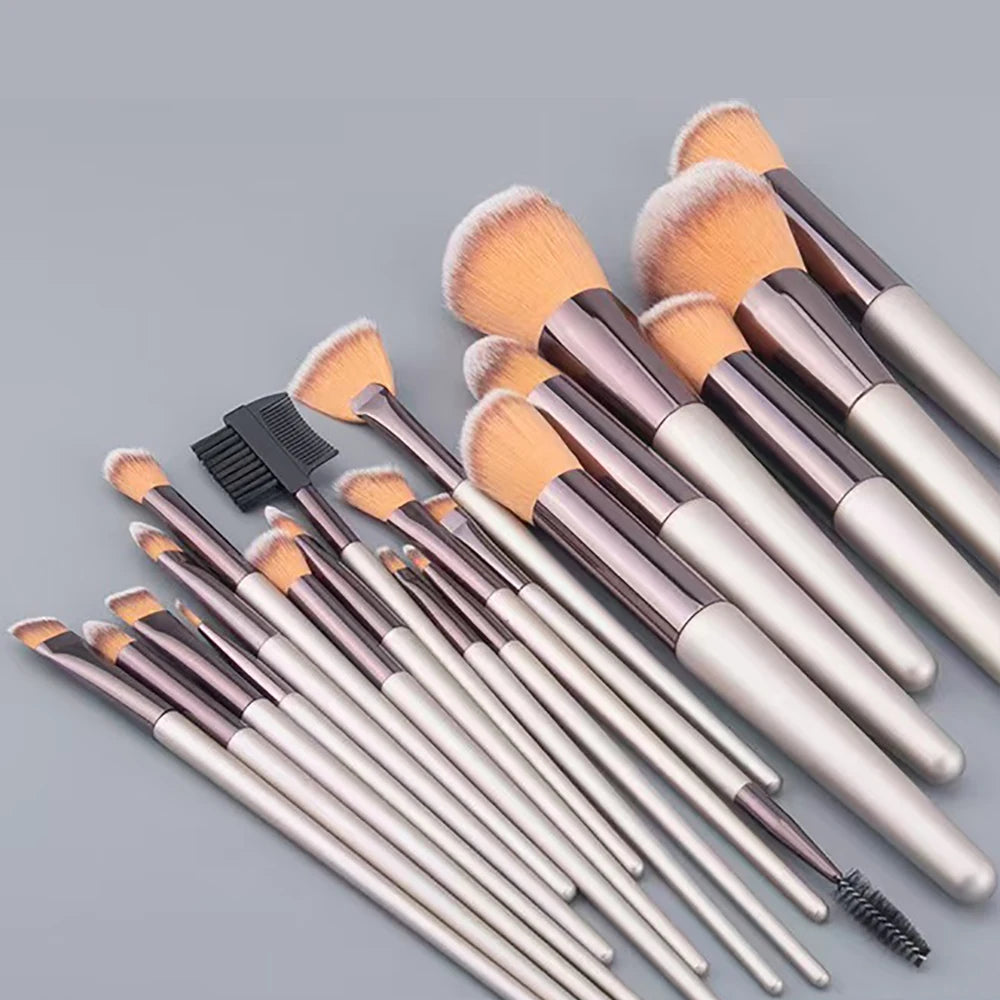 20/40 Pink Makeup kit Complete Makeup Brush Set, Big set includes Soft Brushes, Beauty Blender, Birthday Christmas New Year gift