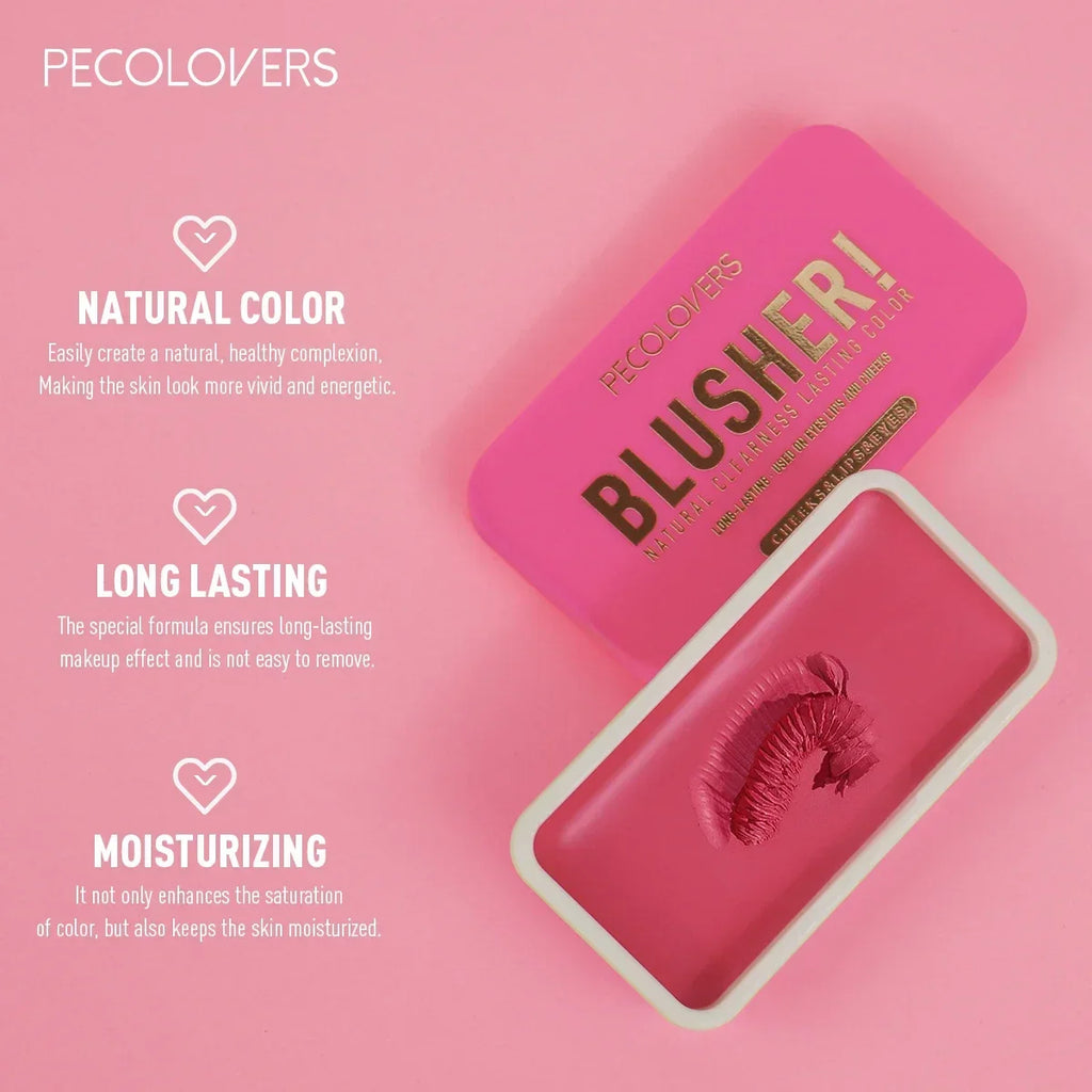 Highlight Matte Natural Blush, Long-lasting, Natural Finish, Waterproof Blush,Perfect for contouring and full makeup
