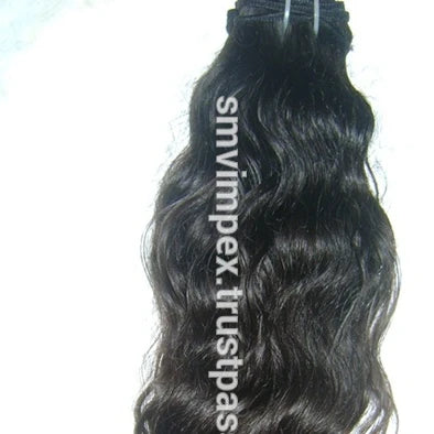 100% Unprocessed Natural Human Hair.india Best Hot 6A Hair Waft