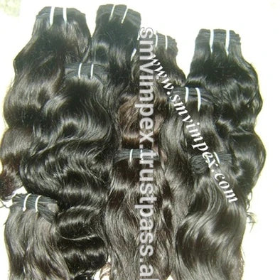 No Split No Bad Smell Wholesale Indian Deep Wave Raw Hair Extension Virgin Process Indian Human Hair From India