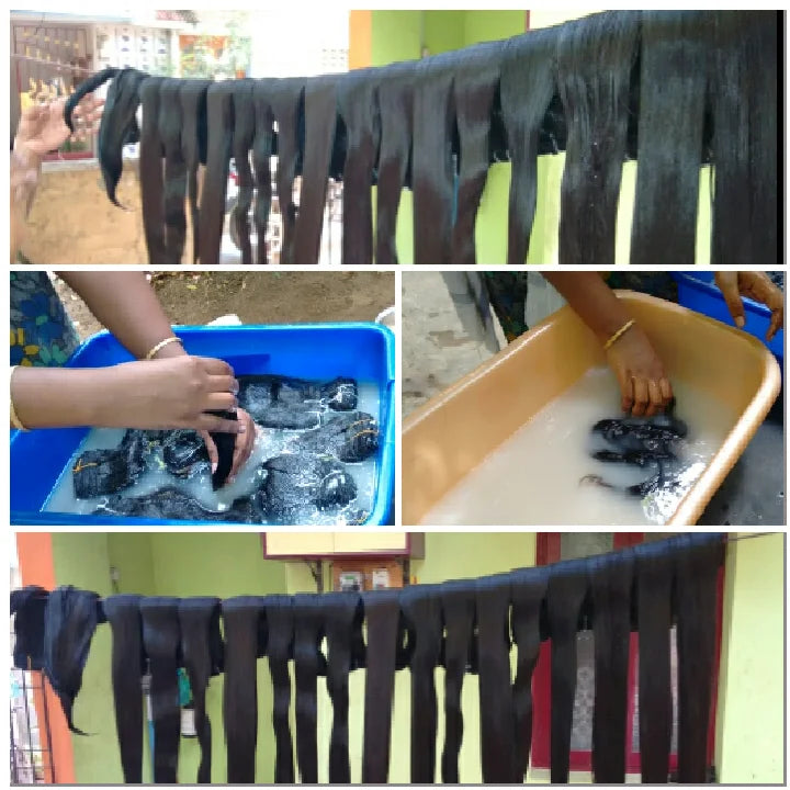No Split No Bad Smell Wholesale Indian Deep Wave Raw Hair Extension Virgin Process Indian Human Hair From India
