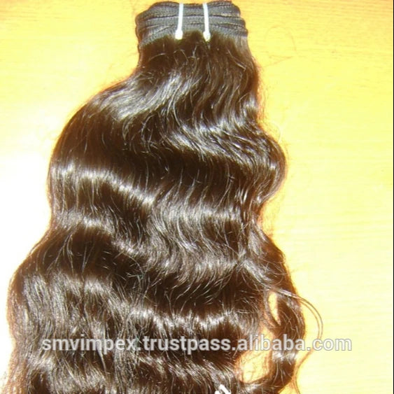 No Split No Bad Smell Wholesale Indian Deep Wave Raw Hair Extension Virgin Process Indian Human Hair From India